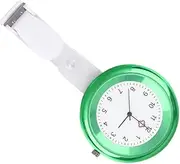 [VALICLUD] Chic Nurse Pocket Watch Quartz Movement Hanging Fob Watch for Nurses Portable Green Design Present for Birthdays and Mother Day