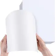 100 Sheets 8.5 x 11 Inches Cardstock Thick Paper Heavyweight Card Stock Printer Paper 250 GSM 92 LB Cover 170 LB Text Card Stock for Invitations Menus Crafts DIY Cards Projects(White)