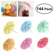 144 Pcs Cocktail Parasols Parasol Picks Drinks Cocktail Picks Drink Umbrella