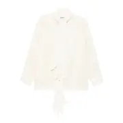 [Jean Paul Gaultier] Jean Paul Gaultier Glove-detail Blouse 38 FR NEUTRALS