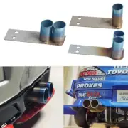 1/10 RC Racing Car Exhaust Pipe Metal Tailpipe For 1/10 Drift Crawler D4 Sakura