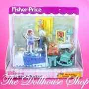 Fisher Price Loving Family Dollhouse Jumping on the Bed Kids Bedroom