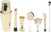 Cocktail Shaker Set, Bartender Kit,Bartending Stainless Steel B AR Tools Sets, Boston Shaker Tool Set Bar Set,Boston Shaker (VomekoHOFym6-13)
