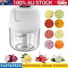 Electric Mini Food Chopper Cordless Mini Onion Veg Cutter Garlic Press Crusher