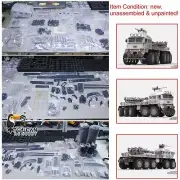 CROSSRC 1/12 10X10 RC Military Unpainted Truck XX10 T-REX Armored Vehicle KIT