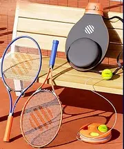 Family - Friendly Tennis Training Set - Rackets for Kids & Adults, Rebounders, Balls & Carry Bags for Shared Fun