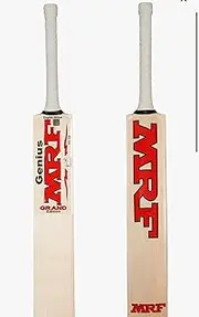 MRF Genius Grand Edition English Willow Cricket Bat Size SH, HARROW & SIZE 6