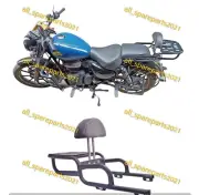 Fit For Royal Enfield Meteor 350 Luggage Rack Top Rack Plate Carrier & Back Rest