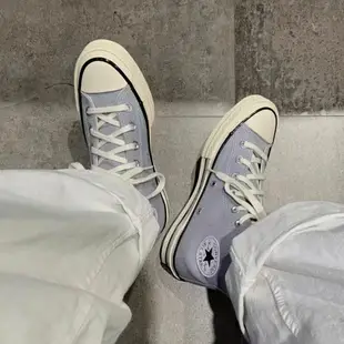 Converse 1970S All Star 三星標 奶油頭 低筒高筒 奶茶灰 灰色 霧霾藍 帆布鞋 男女鞋