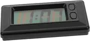 Anneome Ultra Thin Mini Electronic Clock for Car Tiny Dashboard Display with Easy Installation for Vehicle Interior Decor