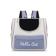 GGP Blue Transparent Pet Carrier Backpack For Cats And Small Dogs
