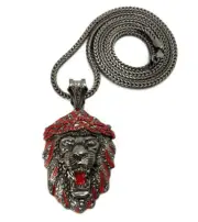 NEW KING LION PIECE & 36" FRANCO CHAIN*