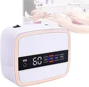 UV Light For Nails,168w Nail Lamp With 42 Led Beads,4 Speed Timing,Double Light Source Lamp Beads,Detachable Tray,Fast Curing Nail Art Tools,Manicure Accessories,White