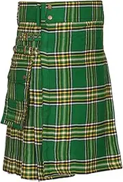 [All Kilts Sports] Active Men's Tartan Utility Kilt