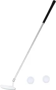 Mipcase Golfers 3-Section Portable Putter Set Zinc Alloy Easy to Assemble for Anywhere Use