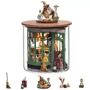 Flever Dollhouse Miniature DIY House Kit Creative Room Dream Bottle Series wi...