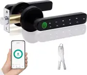 Fingerprint Smart Door Lock Biometric Door Lock Smart Handle Lock Set Front Door