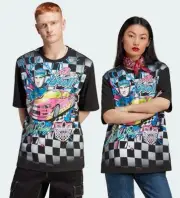 Adidas X Jeremy Scott JS Rally Tee SZ. L Unisex. Adidas Racing New