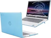 mCover Case ONLY Compatible for 2024 or Later 14-inch HP Chromebook 14a-NFxxxx Series Laptop Computer (NOT Fitting Any Other HP Models)- Aqua