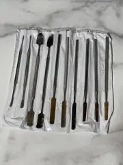 10 Pc Stainless Steel Spatula Wax & Clay Sculpting Tool Set By CYNAMED
