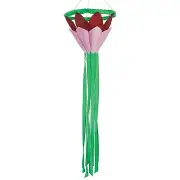 Burgundy 38" Lotus Flower Windsock