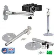 2X Universal LCD DLP Mini Projector Ceiling Wall Mount Bracket Aluminium 18-22cm