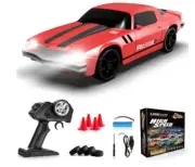 NEW Remote Control Car 1/24 Scale RC Drift Car, 4WD 15KM/H High Speed RC Cars