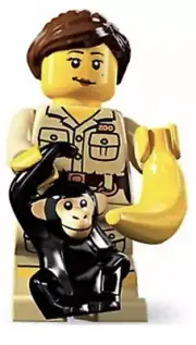 Lego Zookeeper Minifigure Series 5 Collectible 8805 CMF.