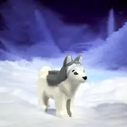 Husky Building Block Figure
