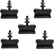BestParts 5Pcs AXA#1 Type 250-101T(250-101XL) Oversize 5/8"" Quick Change Turning, Facing and Boring Lathe Tool Post Holders