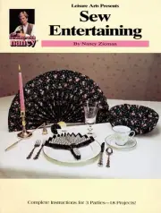 Sew Entertaining Nancy Zieman Designs for 3 Parties plus Recipes Leaflet 199207
