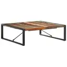 Coffee Table 120x120x40cm Solid Wood Reclaimed Sofa Lounge Lamp Side Storage