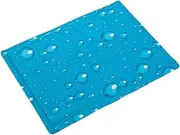 Beautiful Dog Cooling Mat Non Toxic Ice Pads Cat Radiator Beds Washable Waterproof Cooling Pillow Cool Mat Keep Cool in Hot Weather for Dog Cat Kitten Puppy b,M (Color : A, Size : L)