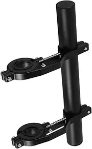 Milisten Multi Function Bike Handlebar Extender Bracket Lightweight Durable Shockproof Slip Design Versatile for Lights Accessories for Cycling Enthusiasts