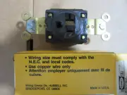 Hubbell 5361 Spec Grade Receptacle Brown 20A 125V Nema 5-20R NEW!! Free Shipping