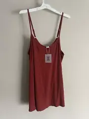 Savage X Fenty Lingerie By Rihanna Womens Rib Slip Nightie Plus Size 3X