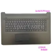 NEW For HP 17-CA 17-BY Palmrest w/ Non-Backlit Keyboard &Touchpad L22750-001 US