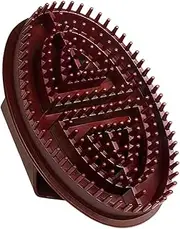 Massage Brush – Silicone Handheld Brush Beauty | Lightweight Ergonomic Relaxation Massager | Scalp Exfoliator | Shower Body Scrubber | Portable Silicone Massage Tool for Home Care and Travel