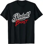 VidiAmazing Pinball Machine Arcade Retro Game Gaming 80s ds1187 T-Shirt