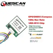 10Hz Drone M10 GPS Module with Compass for INAV Betaflight Ardupilot Pixhawk APM
