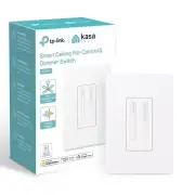 Kasa Smart Fan Control Light Dimmer Apple HomeKit Alexa Google Assistant 4 Sp...