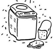 George Foreman GFBM1000 Bread Machine Maker Instruction Manual Reprint [Plastic Comb] [Jan 01, 1900]