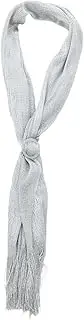 [GALPADA] Shawl Scarf Bridesmaid Wraps Bridesmaid Shawl and Wraps Metallic Wedding Wraps Bride Scarves Wraps for Evening Dresses Wedding Scarf Metallic Evening Wraps Polyester Silver