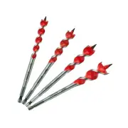 Milwaukee,Set 4 Forstner Bit Speed Feed Helical Conical for Wood Bits Reinforced