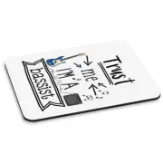 Trust Me I'm A Bassist PC Computer Mouse Mat Pad Music Rock Joke Worlds Best
