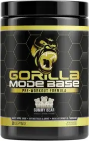 Gorilla Mode Base • Pre-Workout •Pump •Focus •Strength •White Gummy Bear