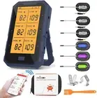 Wireless Meat Thermometer, Bluetooth Meat Thermometer for Grilling Digital BBQ C