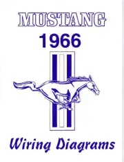 1966 66 MUSTANG WIRING DIAGRAM MANUAL