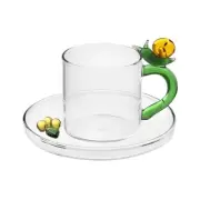 Ichendorf Milano 'Fruits & Flowers' Coffee Cup & Saucer with Snail, New