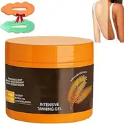 Luxury Intensive Tanning Gel,Natural Tanning Accelerator Cream Gel,Accelerator Cream Brown Tanning Gel, Dark Brown Tanning Gel For Sunbeds & Outdoor Sun (1pcs)